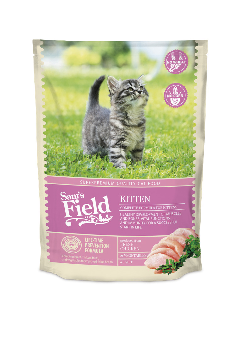 Sam's Field Kitten kassitoit 0,4kg
