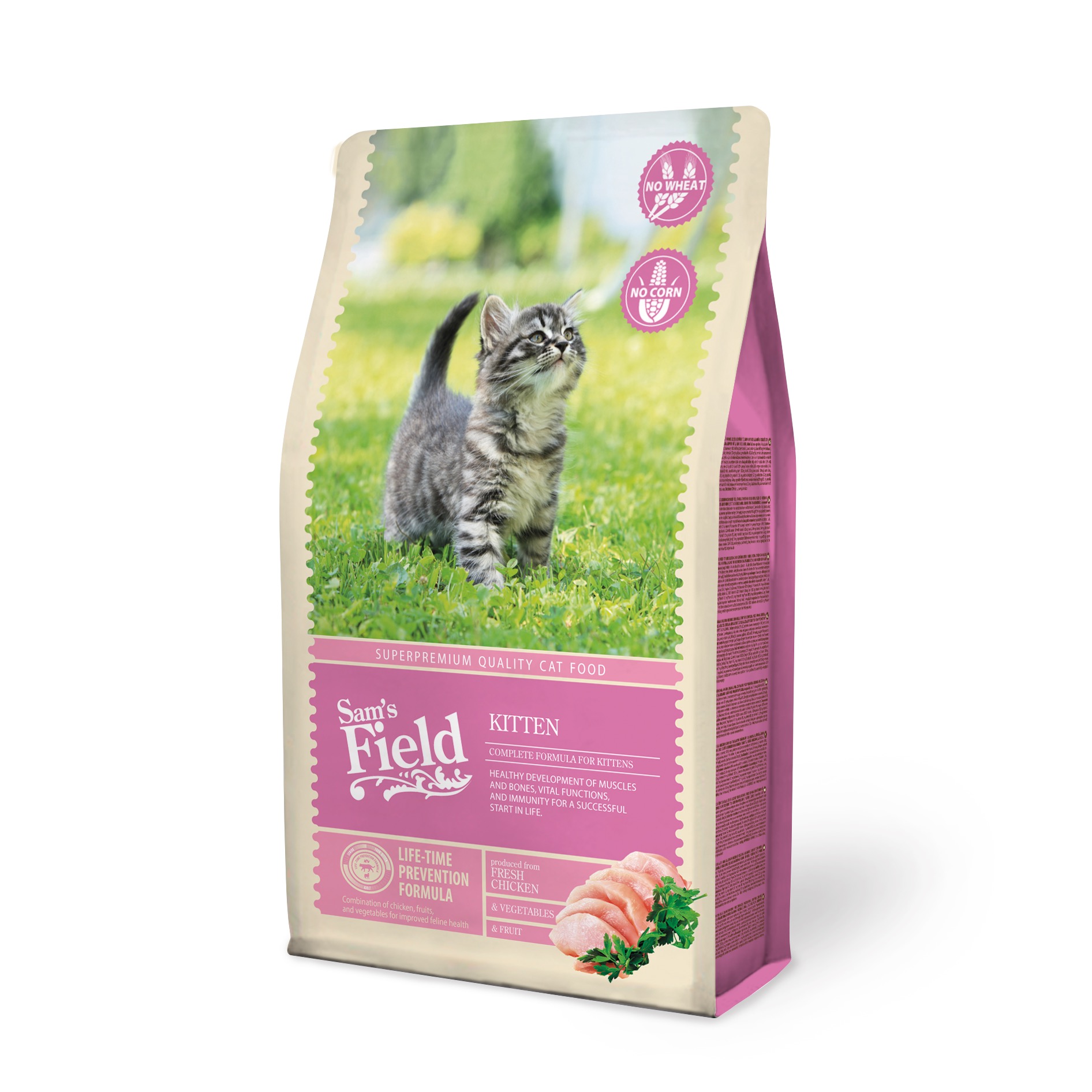 Sam's Field Kitten kassitoit 2,5kg