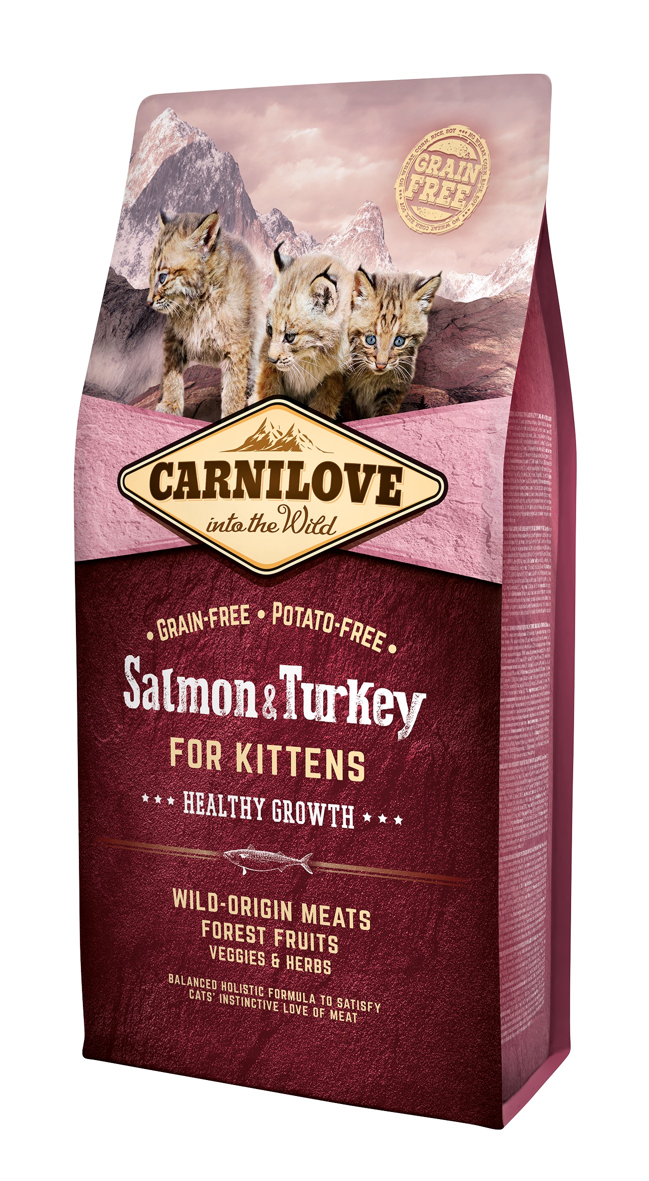 Carnilove Salmon & Turkey for Kittens kassitoit 6 kg