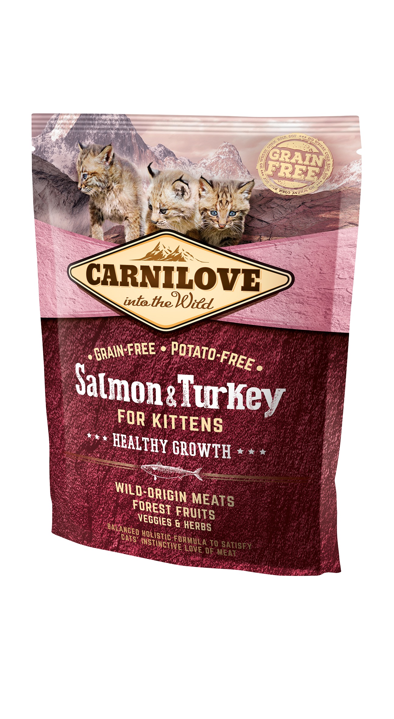 Carnilove Salmon & Turkey for Kittens kassitoit 400g