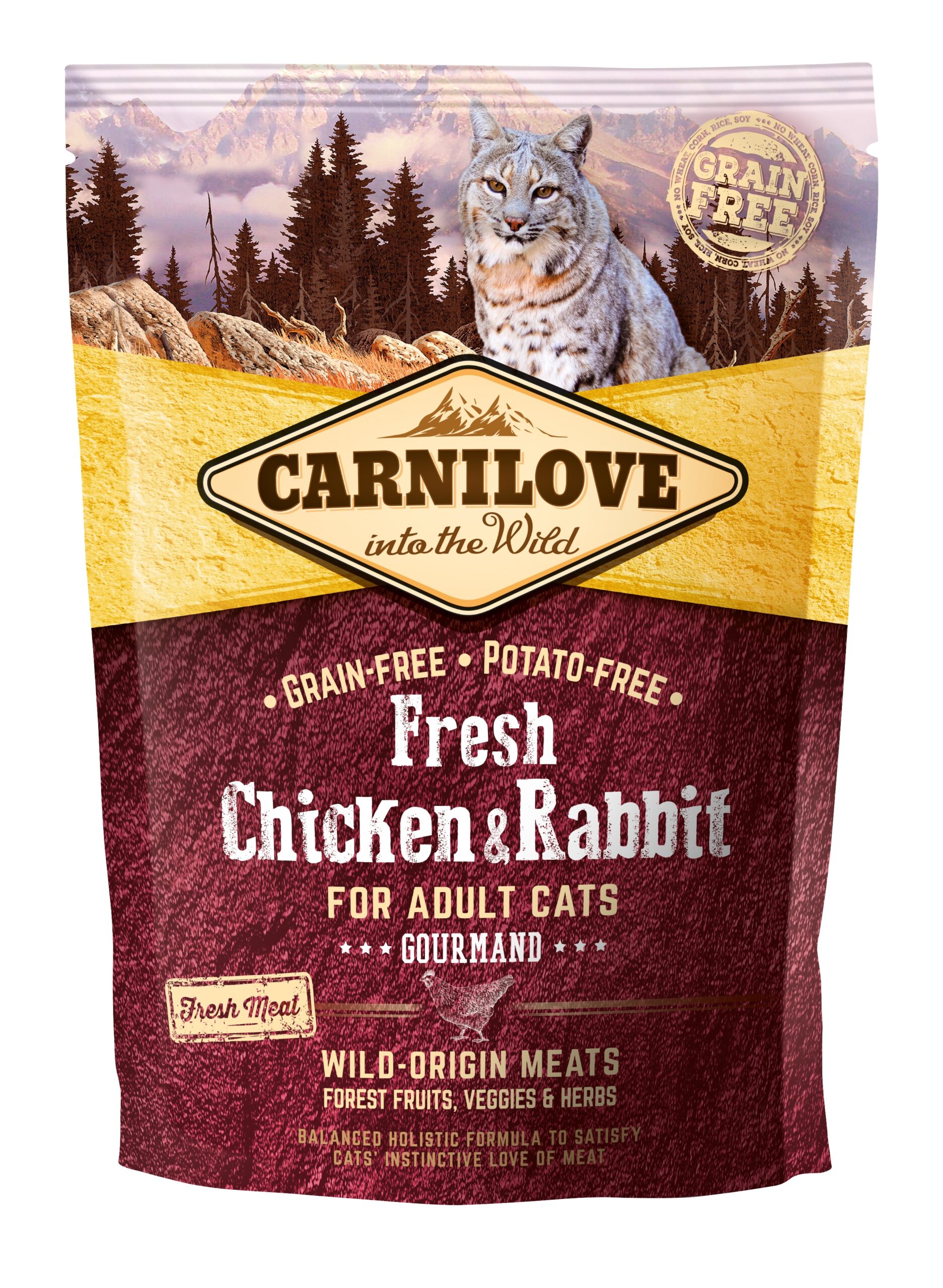 Carnilove Fresh Chicken & Rabbit for Adult kassitoit 400g