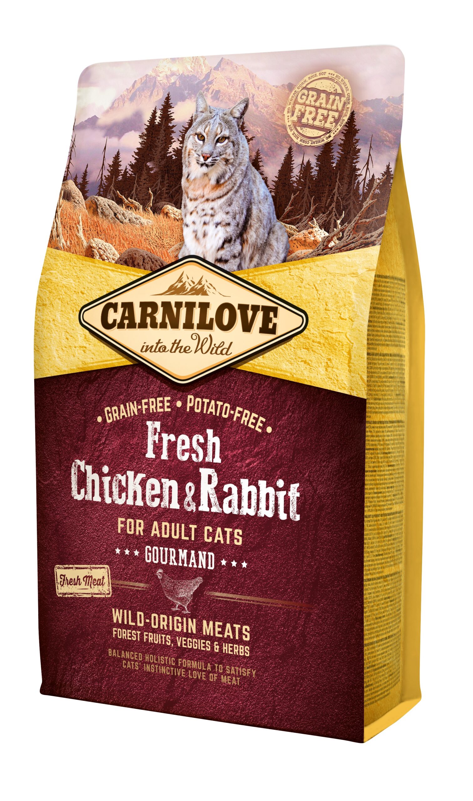 Carnilove Fresh Chicken & Rabbit for Adult kassitoit 2 kg