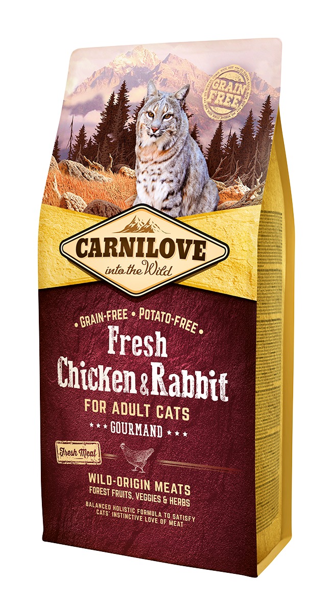 Carnilove Fresh Chicken & Rabbit for Adult kassitoit 6 kg