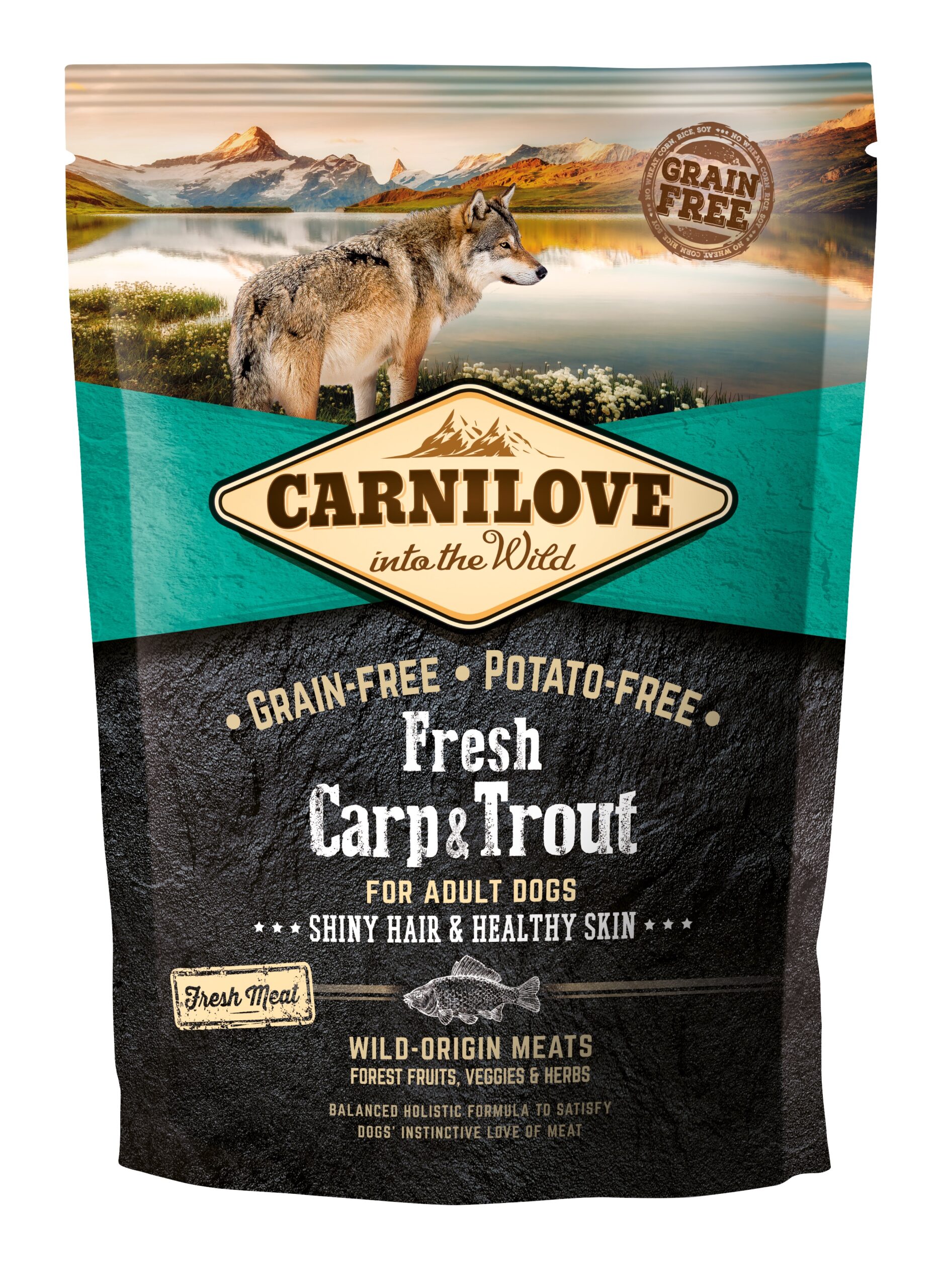 Carnilove Fresh Carp & Trout koeratoit 1,5 kg