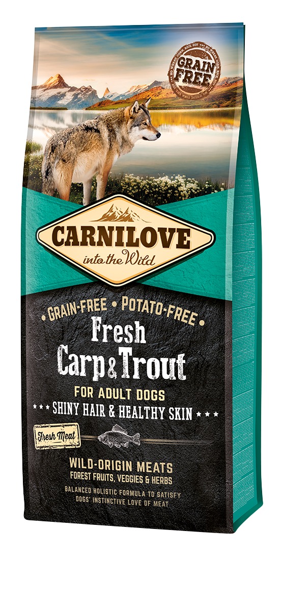 Carnilove Fresh Carp & Trout koeratoit 12 kg