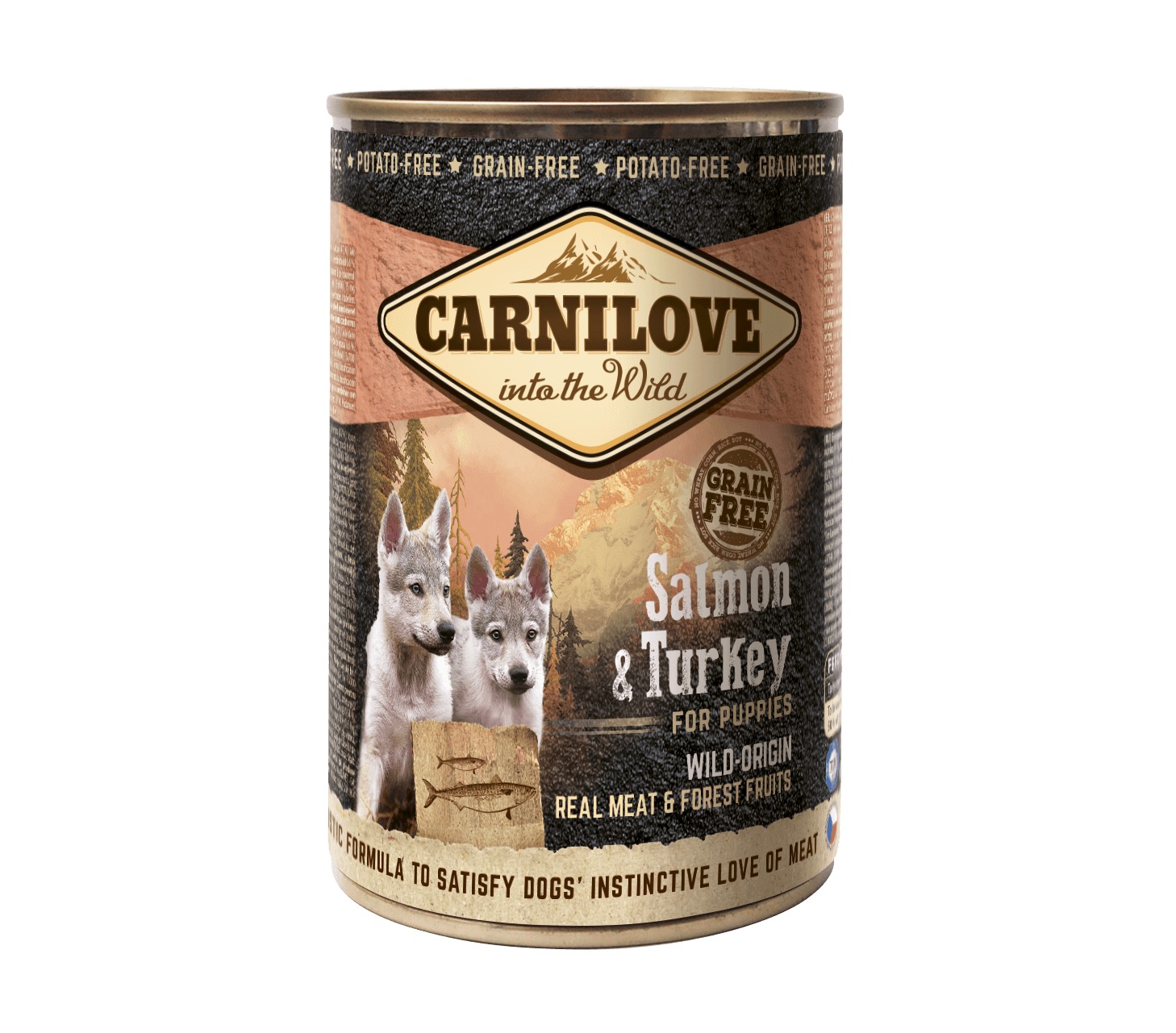 Carnilove Salmon & Turkey konserv kutsikatele 400g