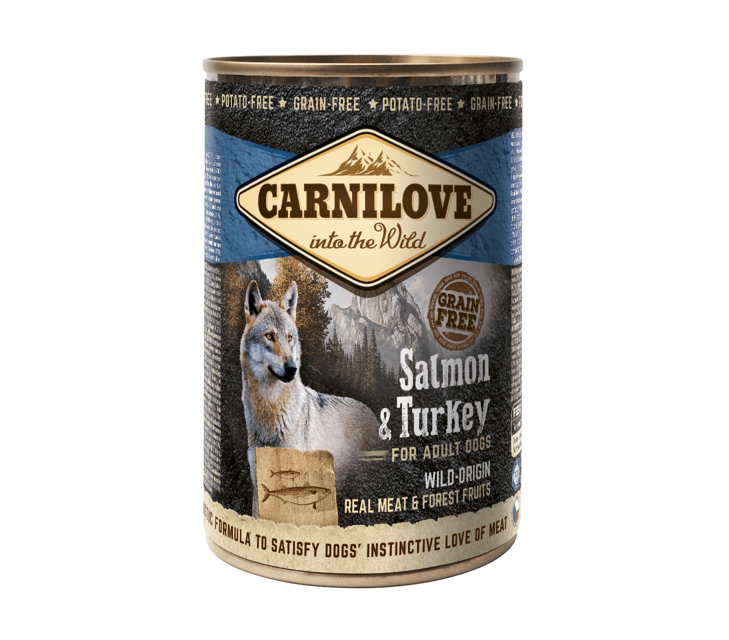 Carnilove Salmon & Turkey konserv koertele 400g