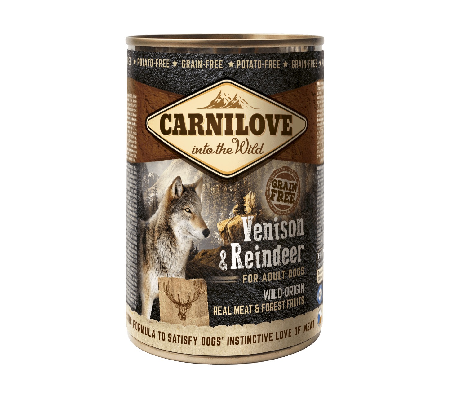 Carnilove Venison & Reindeer konserv koertele 400g