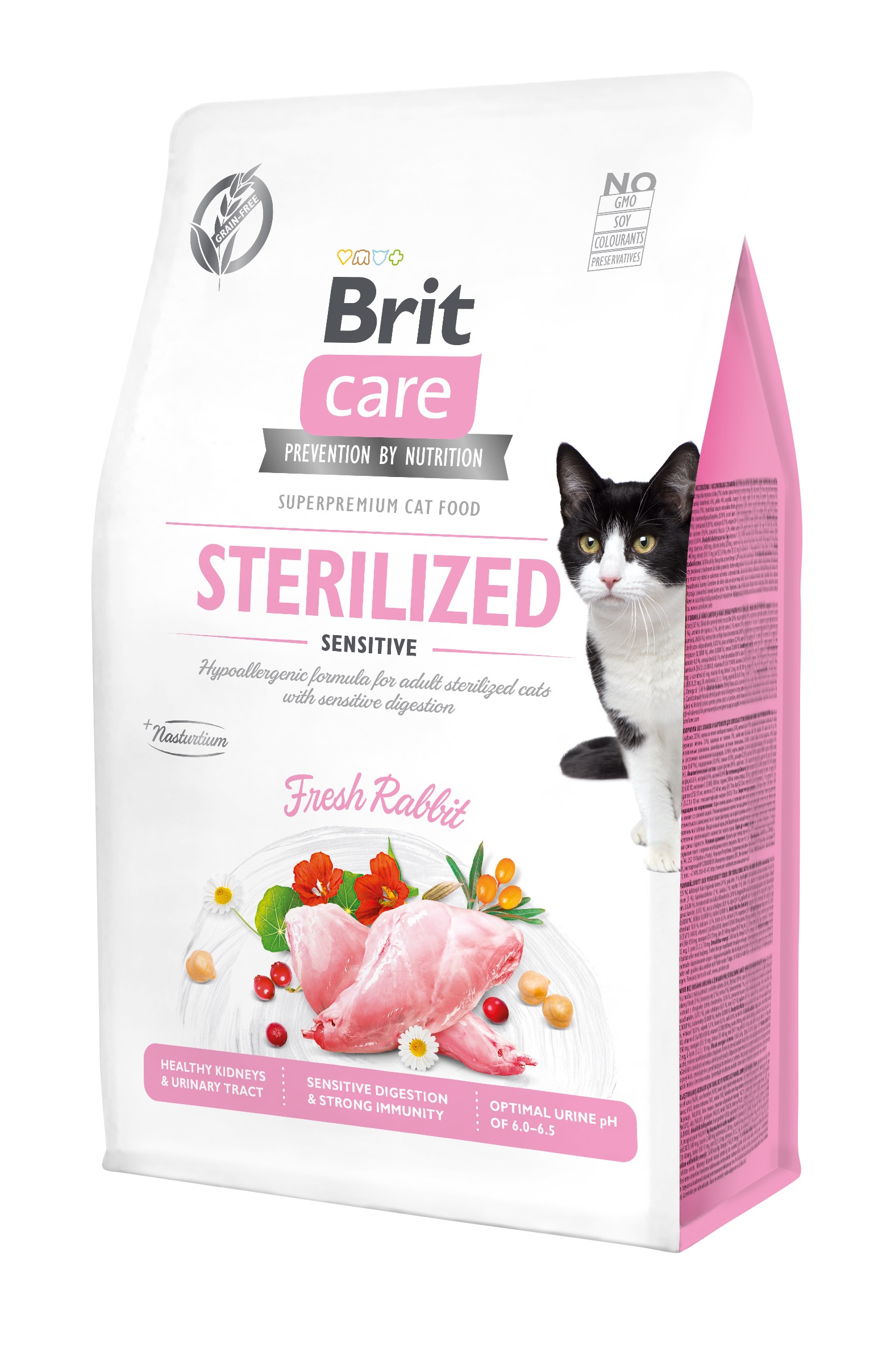 Brit Care Cat Grain-Free Sterilized Sensitive kassitoit 0,4 kg