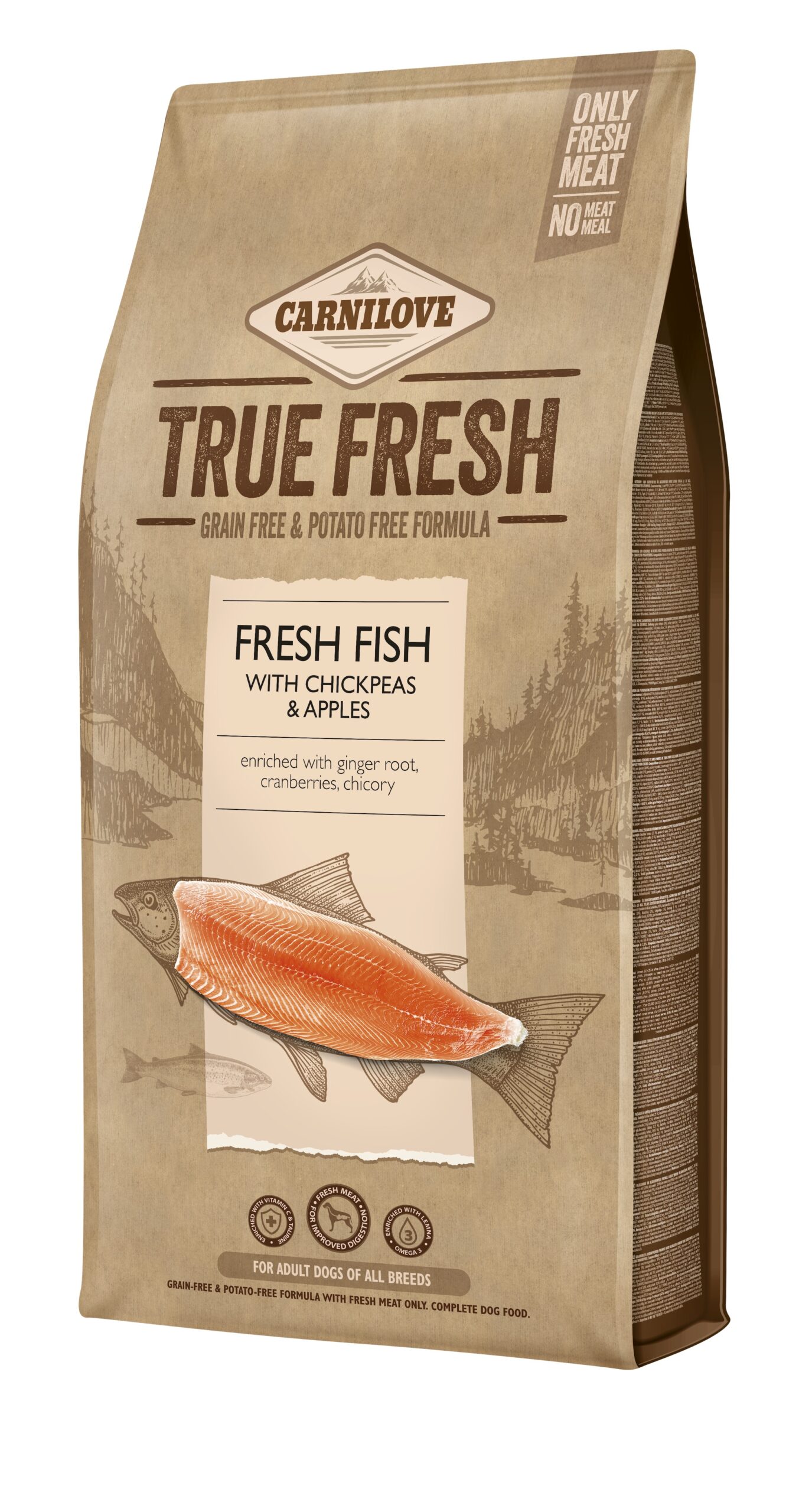 Carnilove True Fresh Fish koeratoit 11.4kg