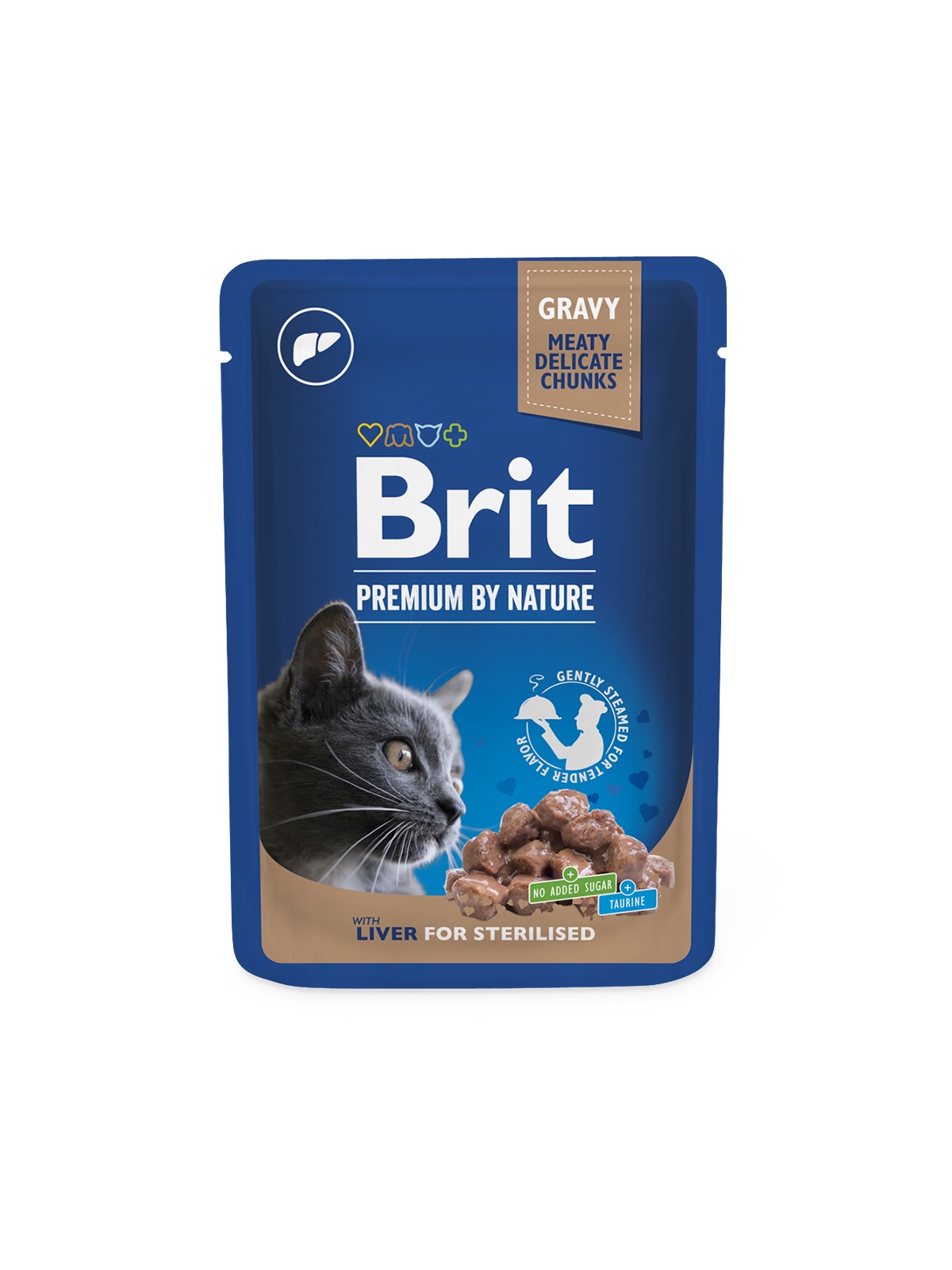 Brit Premium Liver märgtoit steriliseeritud kassidele 100g