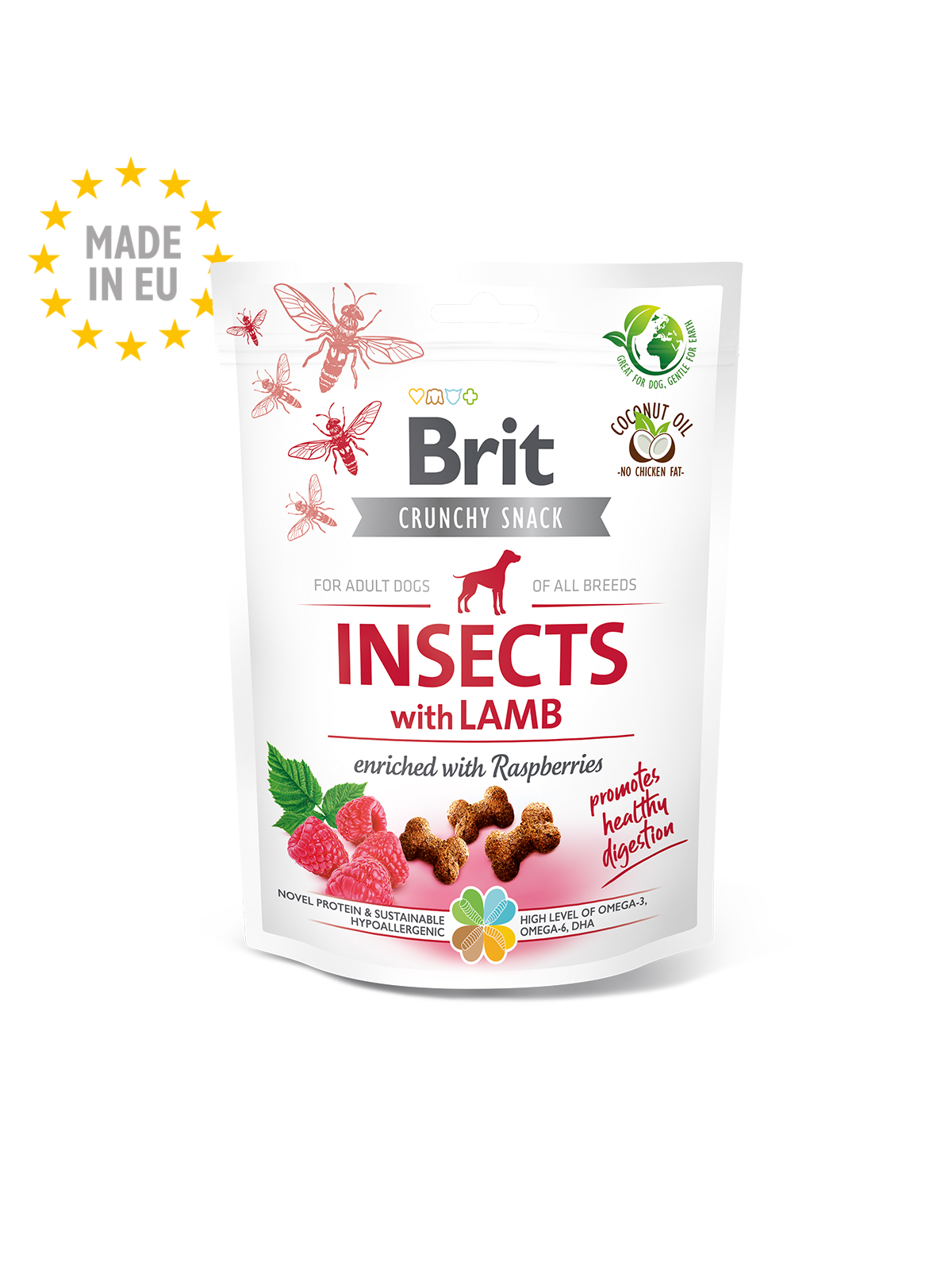 Brit Care Insects with Lamb närimismaius koertele 200g