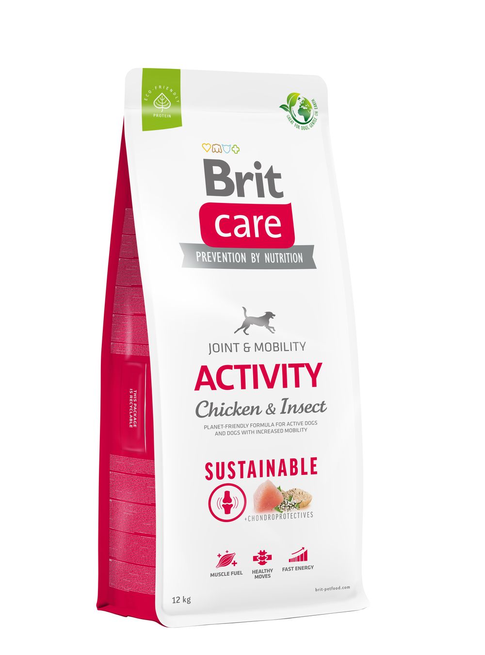 Brit Care Sustainable Activity Chicken & Insect koeratoit 12kg