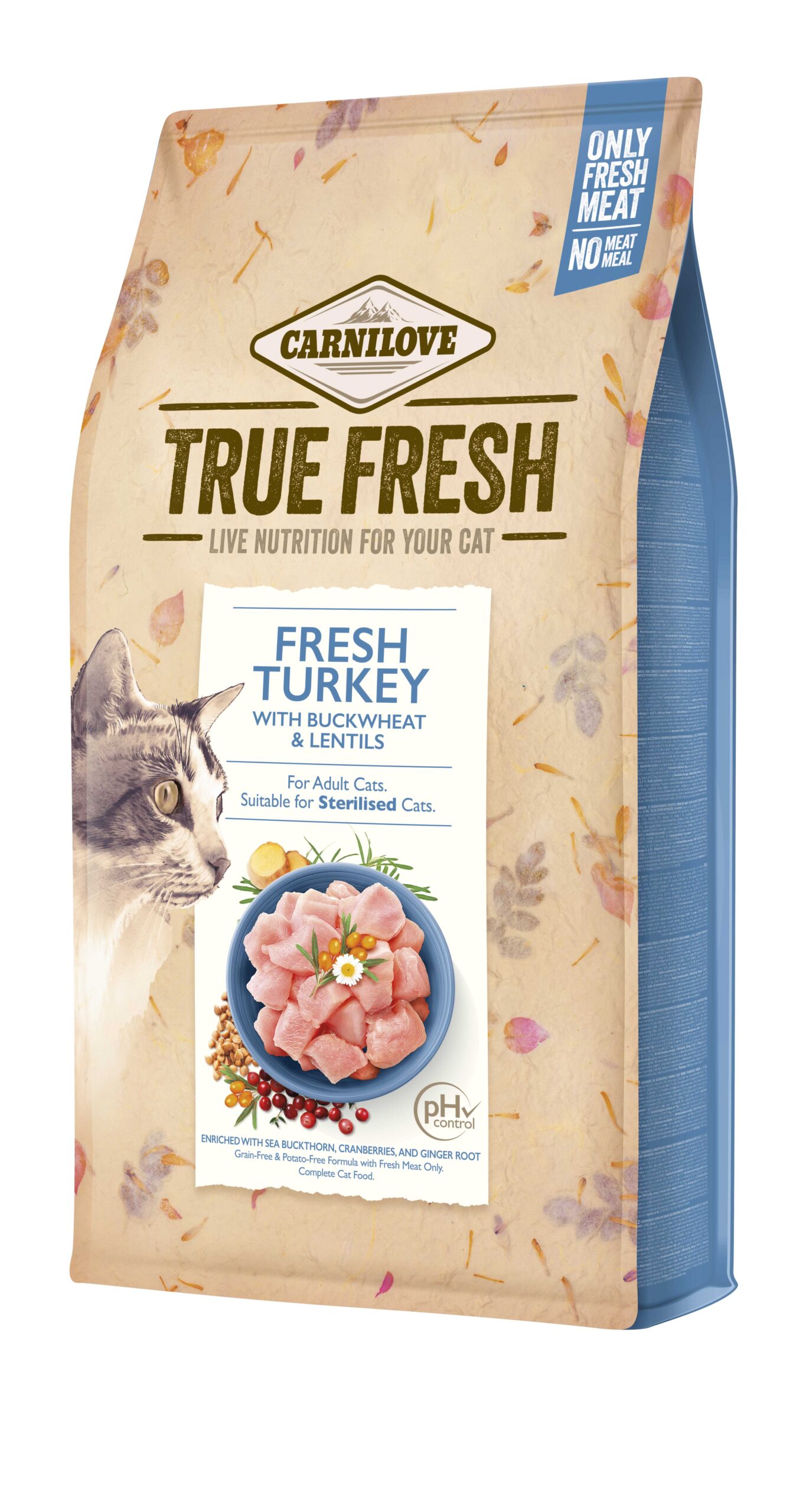 Carnilove True Fresh Cat Turkey kassitoit 1,8kg
