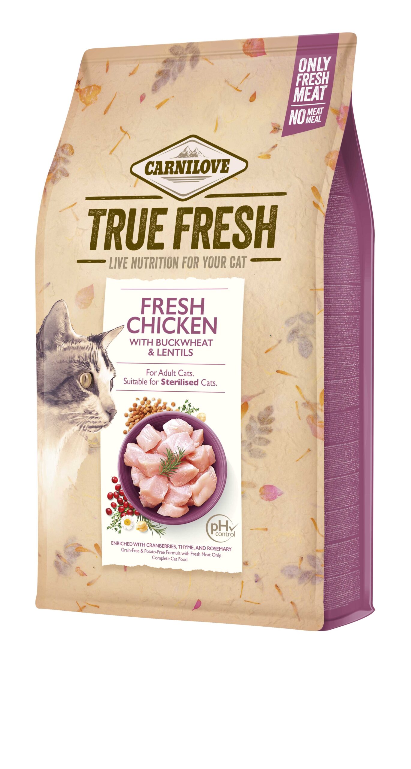 Carnilove True Fresh Cat Chicken kassitoit 340g