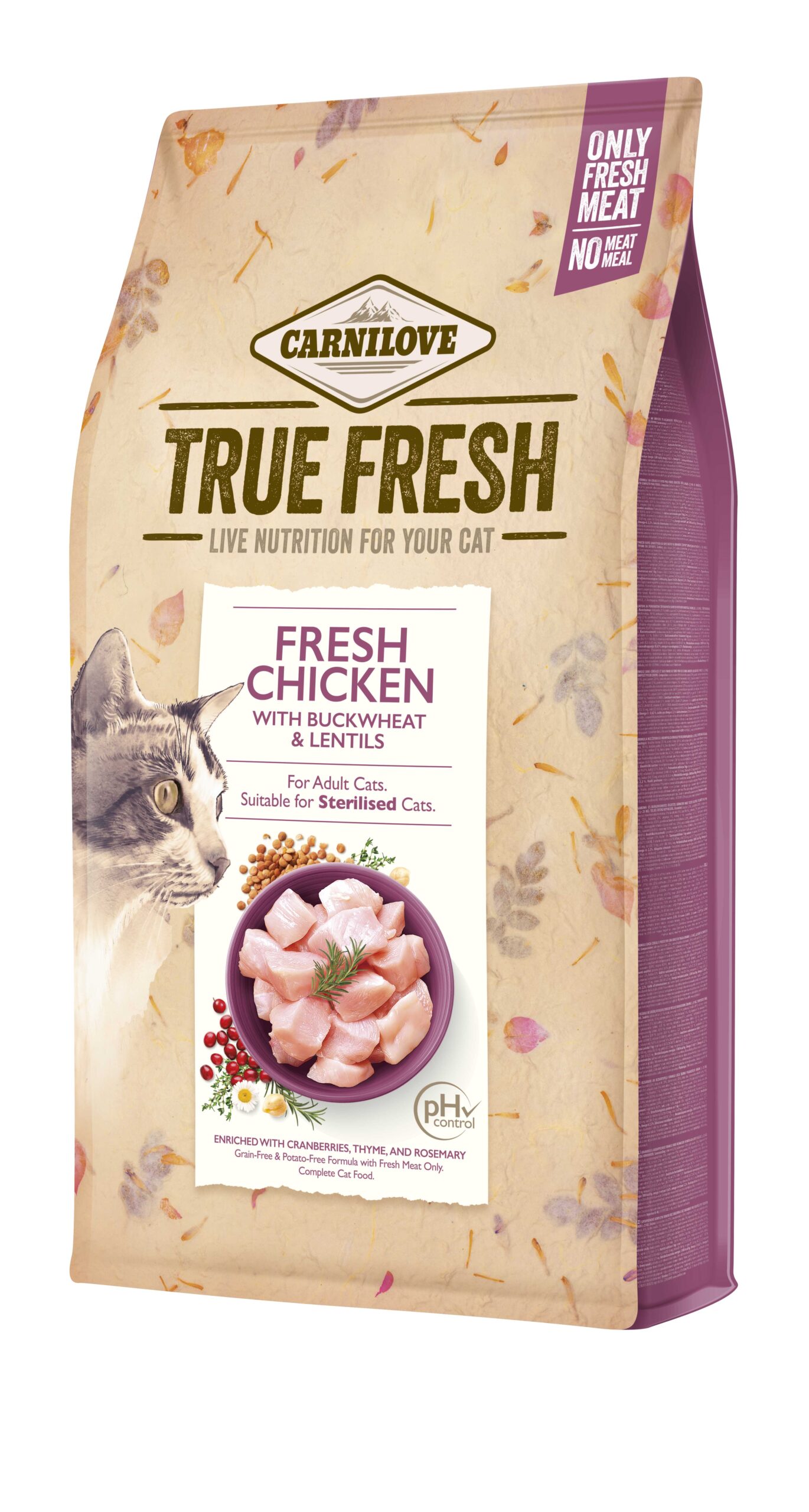 Carnilove True Fresh Cat Chicken kassitoit 1,8kg