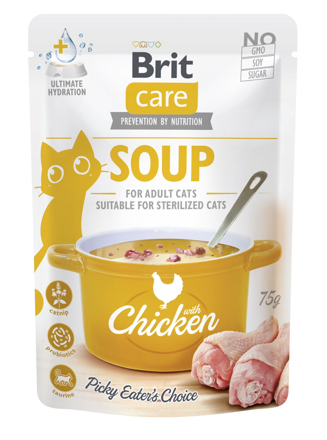 Brit Care Soup with Chicken kanasupp kassidele 75g