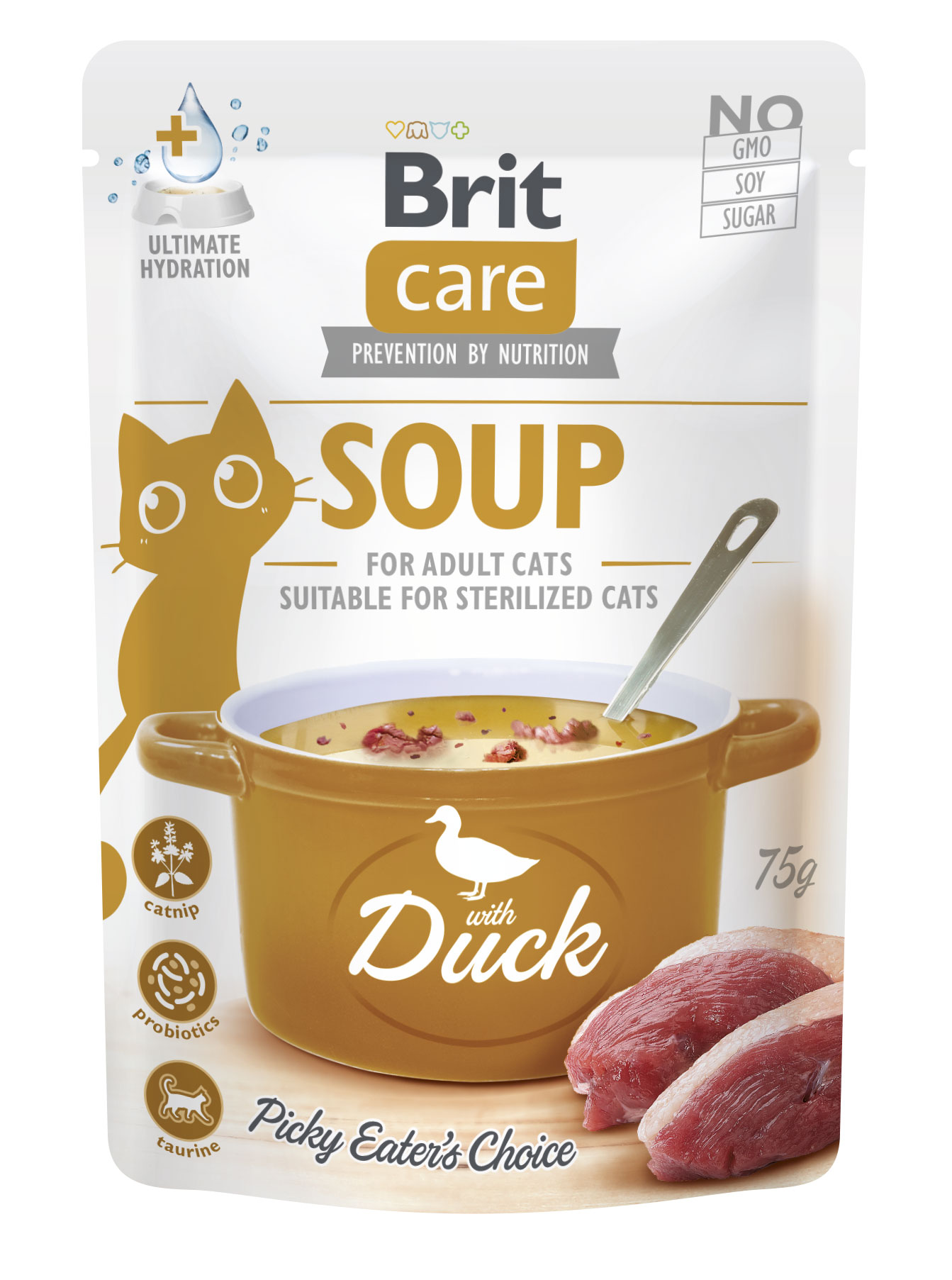Brit Care Soup with Duck pardisupp kassidele 75g