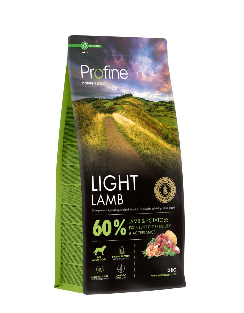 Profine Light Lamb & Potatoes koeratoit 12 kg