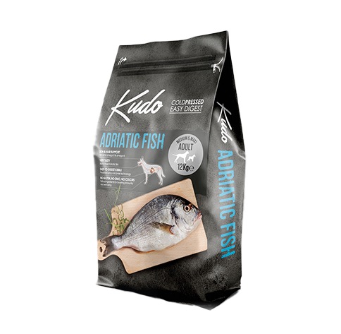 Kudo Adriatic Fish külmpressitud koeratoit 12kg