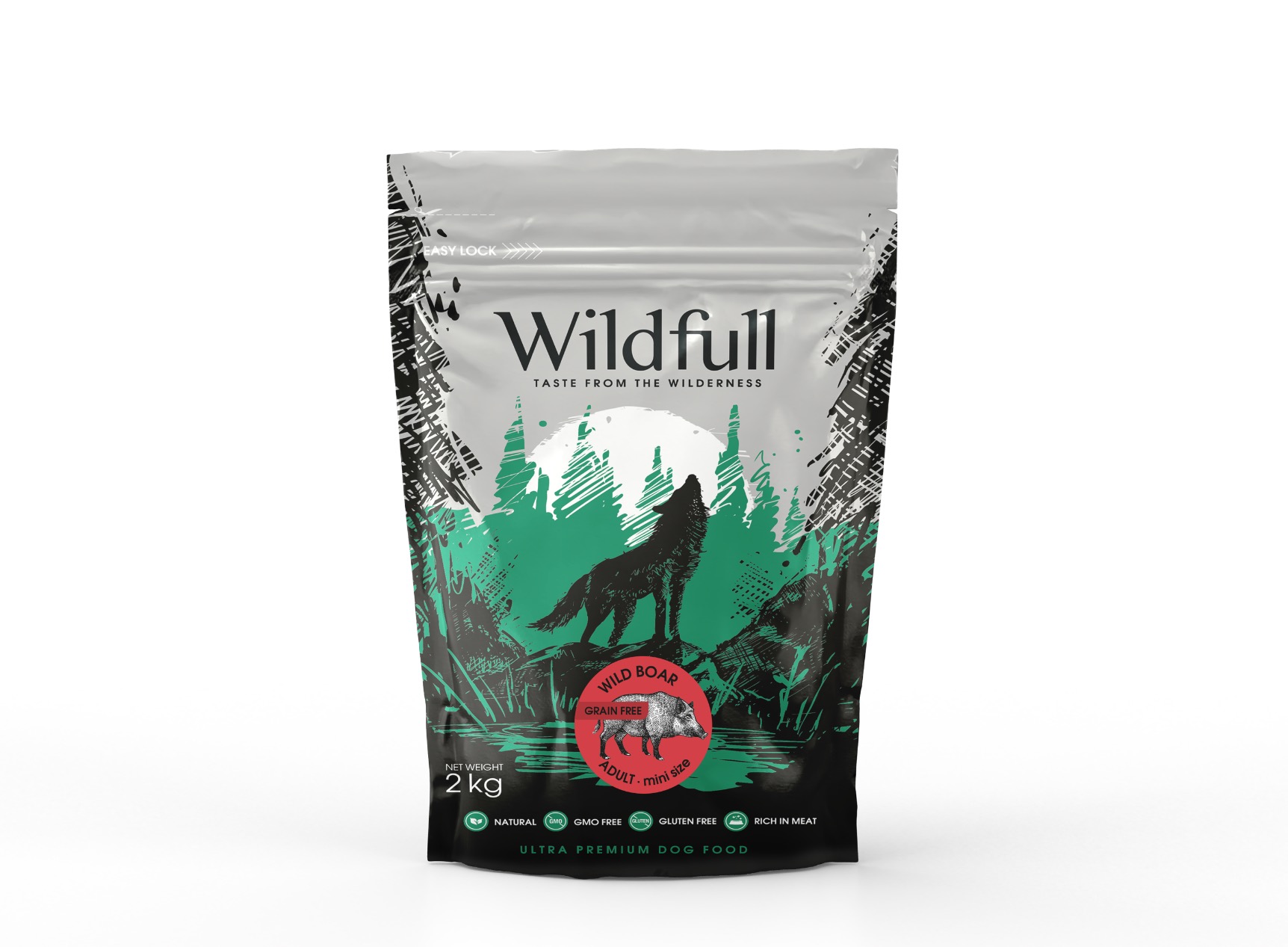 Wildfull Wild Boar Mini koeratoit 2kg
