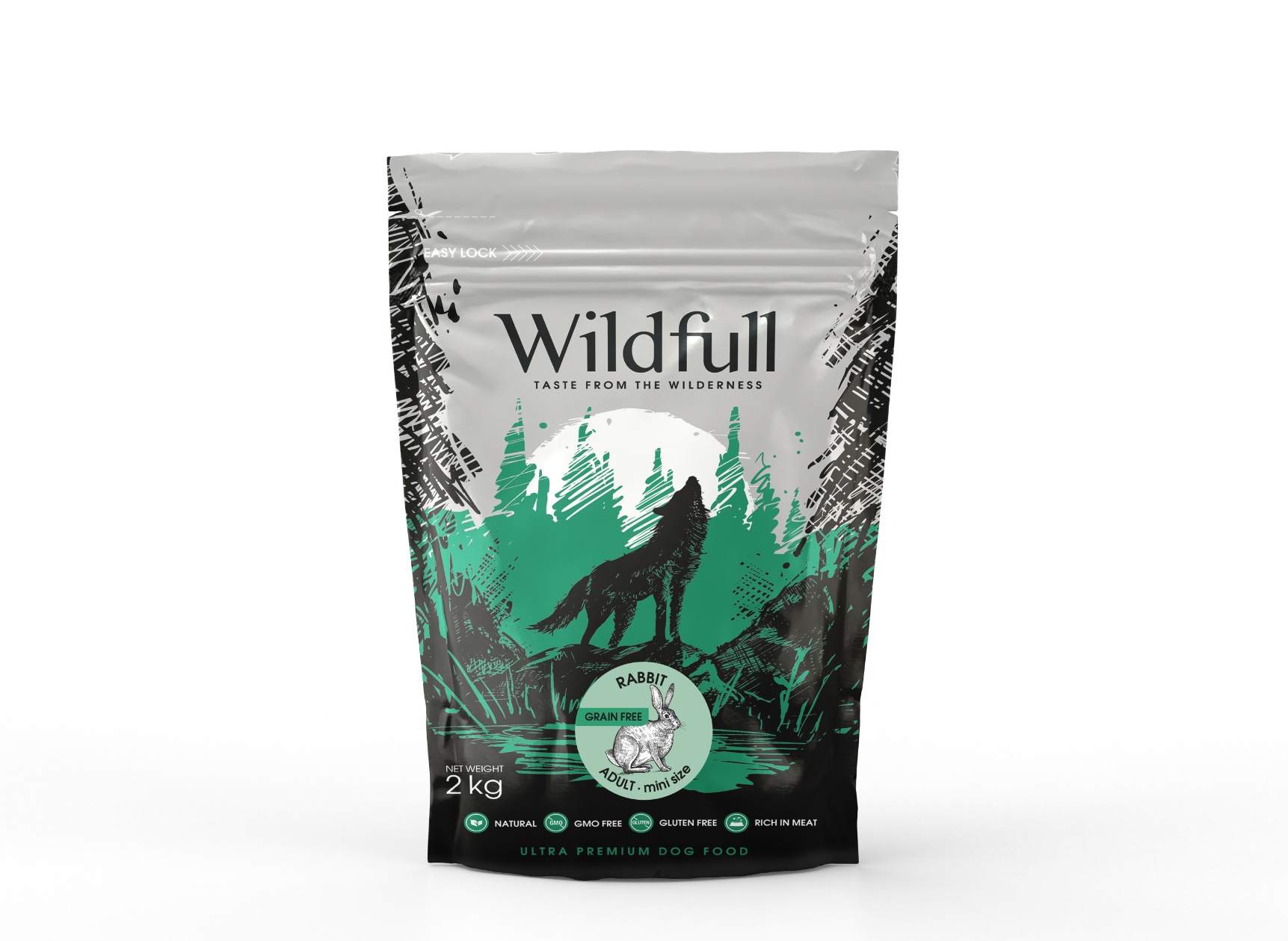 Wildfull Rabbit Mini koeratoit 2kg