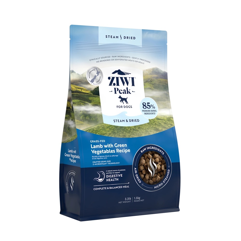 Ziwi Peak Steam & Dried Lamb koeratoit 1,5kg