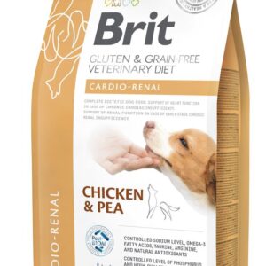 Brit Veterinary Diet Cardio - Renal erisööt koertele 2kg