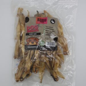 Bubu Pets koeramaius kuivatatud küüliku kõrvad 300g