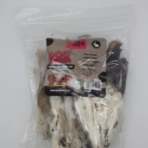 Bubu Pets koeramaius kuivatatud küüliku kõrvad karvadega 300g