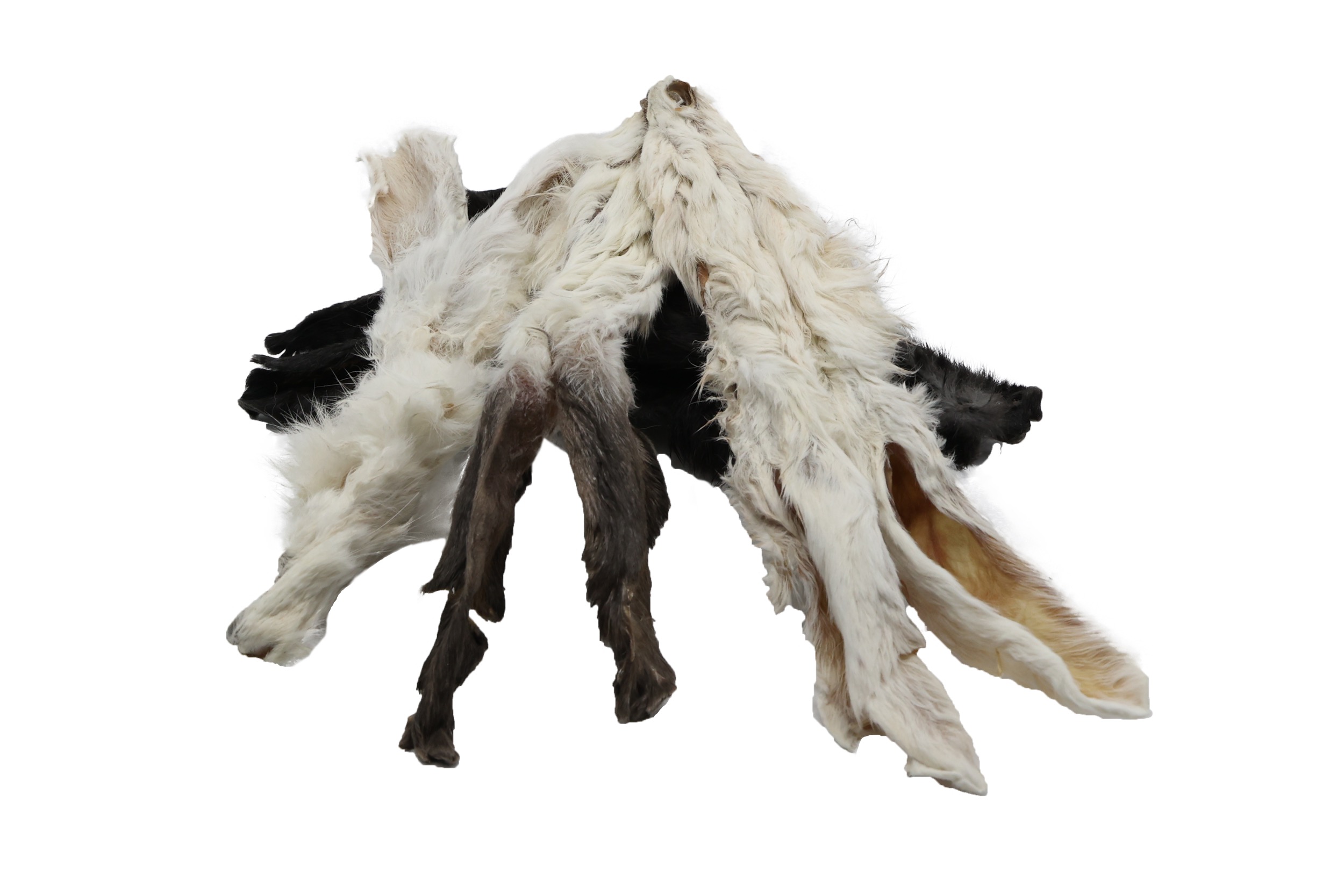 Bubu Pets koeramaius kuivatatud küüliku kõrvad karvadega 300g - Image 2