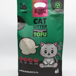 Bubu Pets männi lõhnaga tofu kassiliiv 2,5 kg / 6L