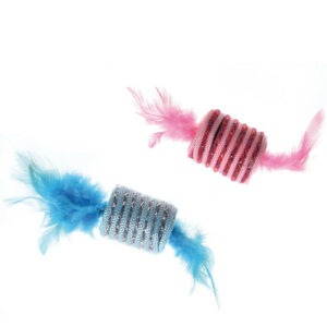 Record sulgedega mänguasi kassidele