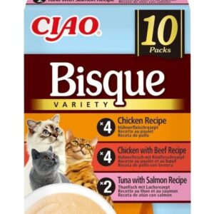 Ciao Bisque multipakk märgtoit kassidele 10x40g