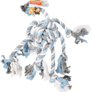 Flamingo nöörilelu "Kaheksajalg" koerale 70x15cm