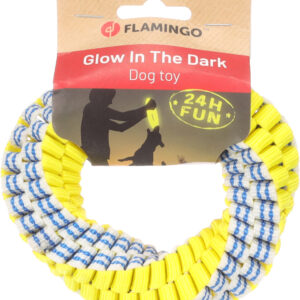 Flamingo Glowa helendav lelu koerale S 13x3,5cm