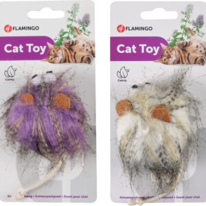 Flamingo kassimänguasi naistenõgesega 7cm (assortii)