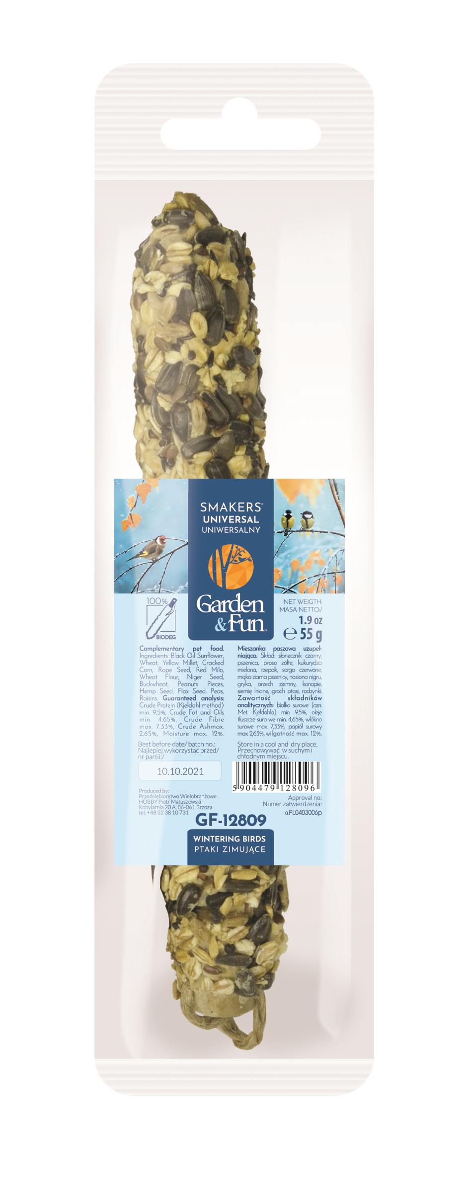 Garden & Fun Smakers seemnepulk talilindudele 55g