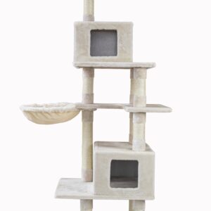 Freecat Fortress beež ronimispuu 50x50x181cm