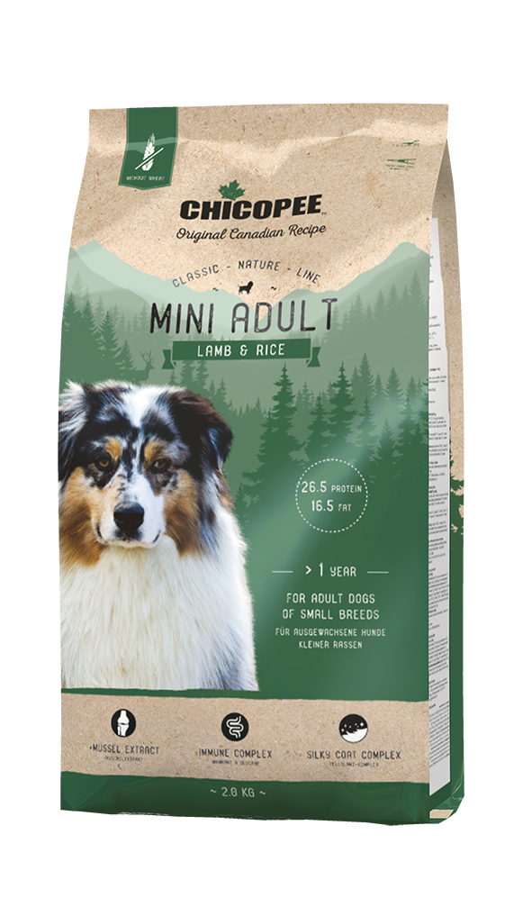 Chicopee CNL Mini Adult Lamb & Rice koeratoit 2kg