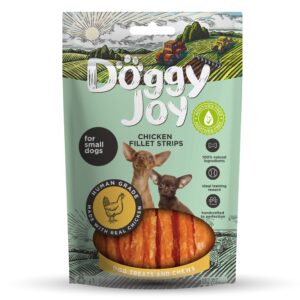 Doggy Joy chicken fillet strips närimismaiused koerale 55g