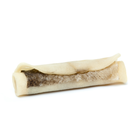 Kimo naturaalne närimisrull lõhega 12cm 2tk 90g - Image 2