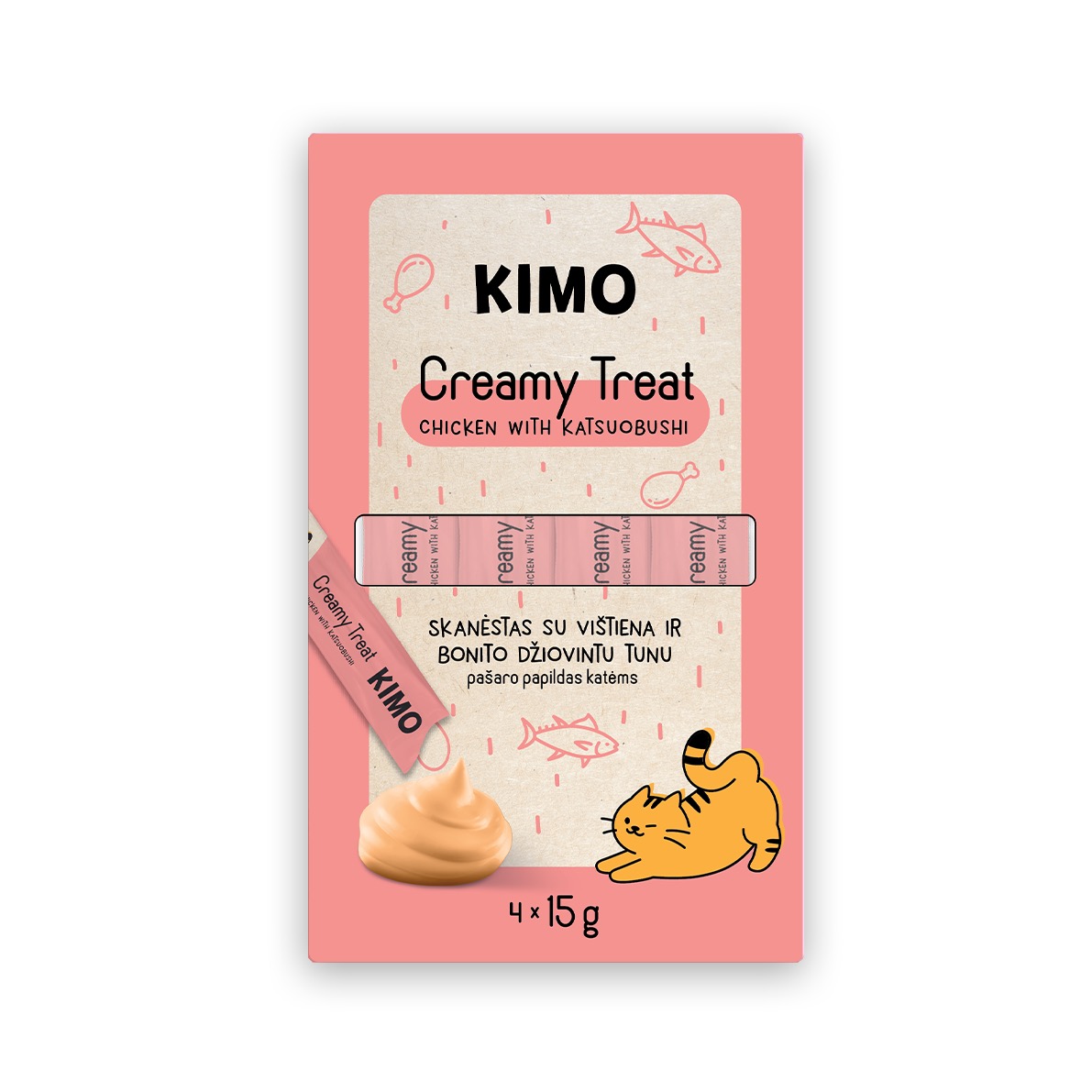 Kimo Chicken with Katsuobushi kassimaius 4x15g