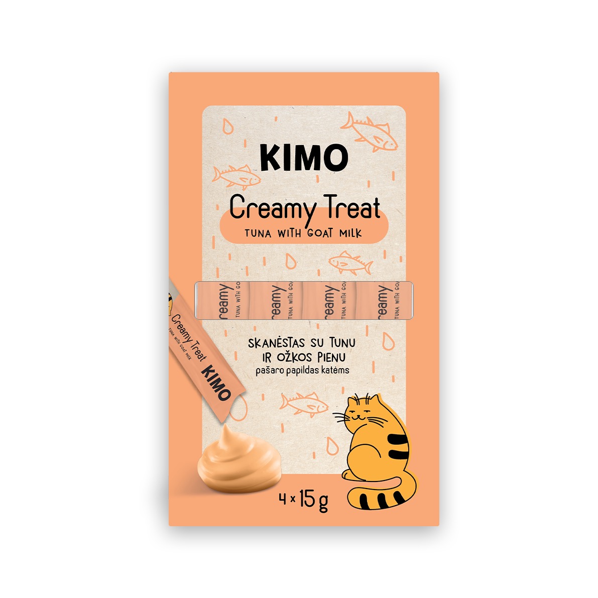 Kimo Tuna with Goat Milk kassimaius 4x15g
