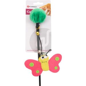 Flamingo õng leluga mänguasi kassile 48cm