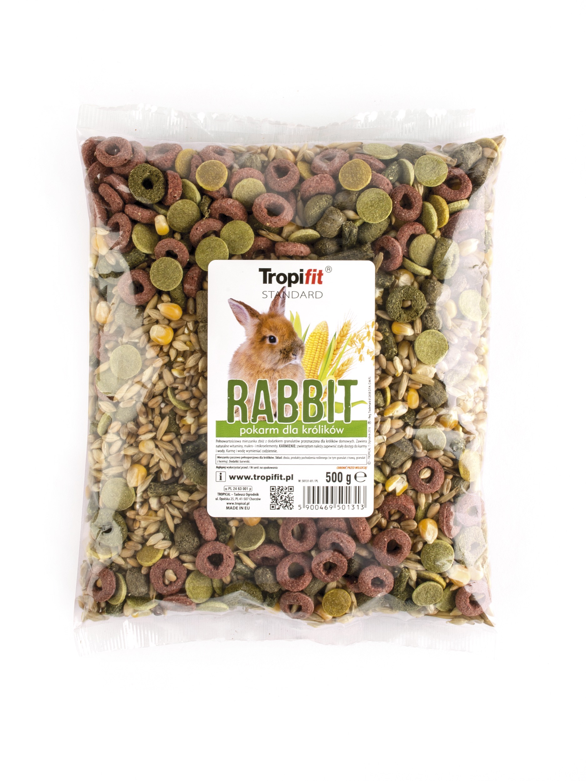 Tropifit Standard täissööt küülikutele 0,5 kg