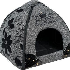 Cazo Pet House Noir hall pesa lemmikloomale 47x46x40 cm
