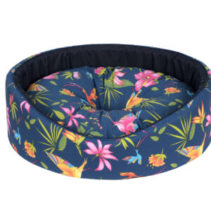 Cazo Foam Bed Cotton Flower pesa koertele 44x38 cm