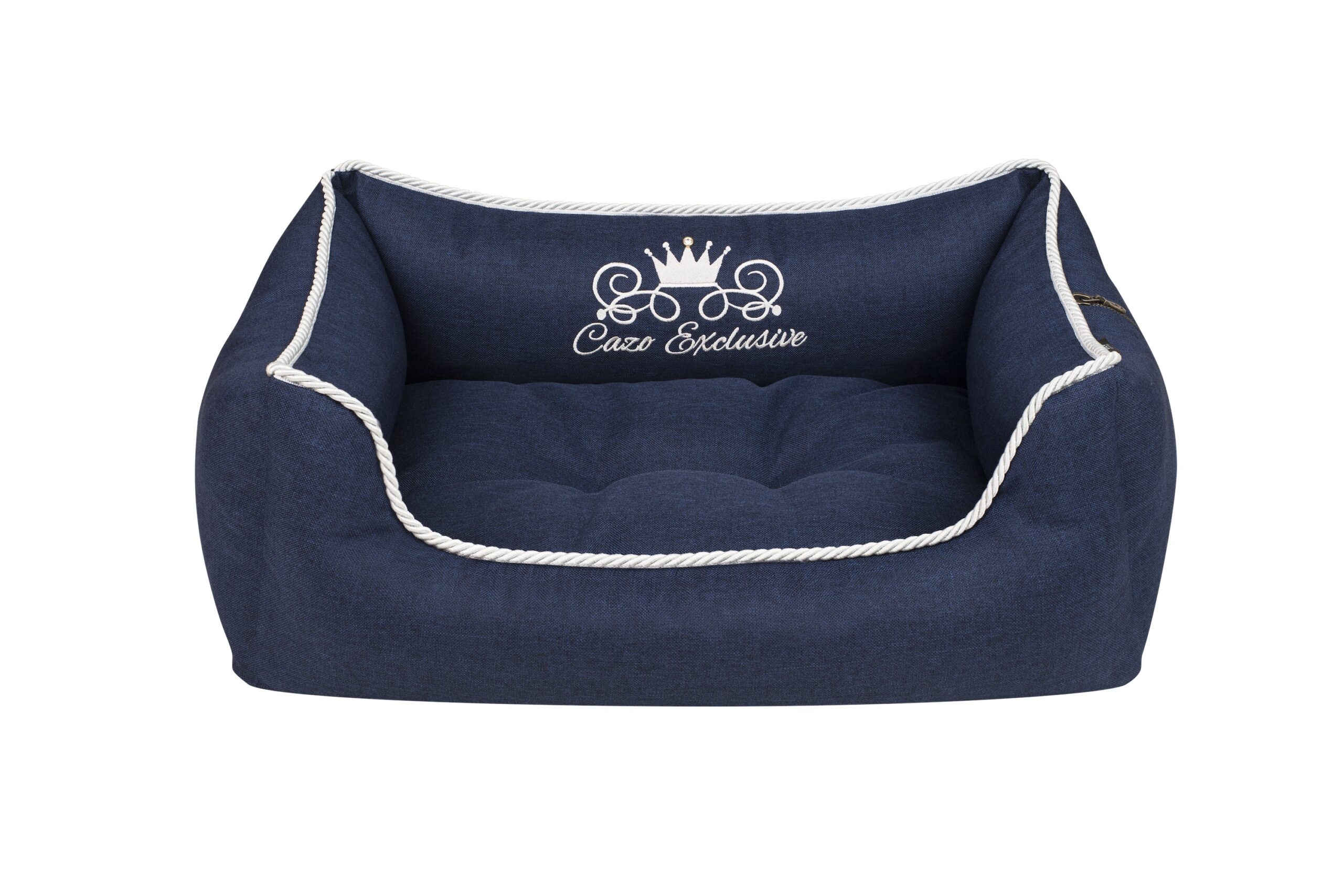 Cazo Soft Bed Royal Line Navy pesa koertele 95x75 cm