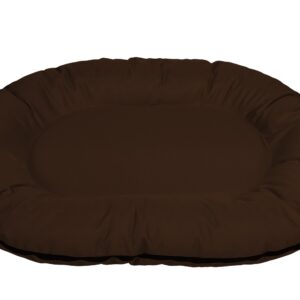 Cazo Oval Bed pruun pesa koertele 75x100x15 cm